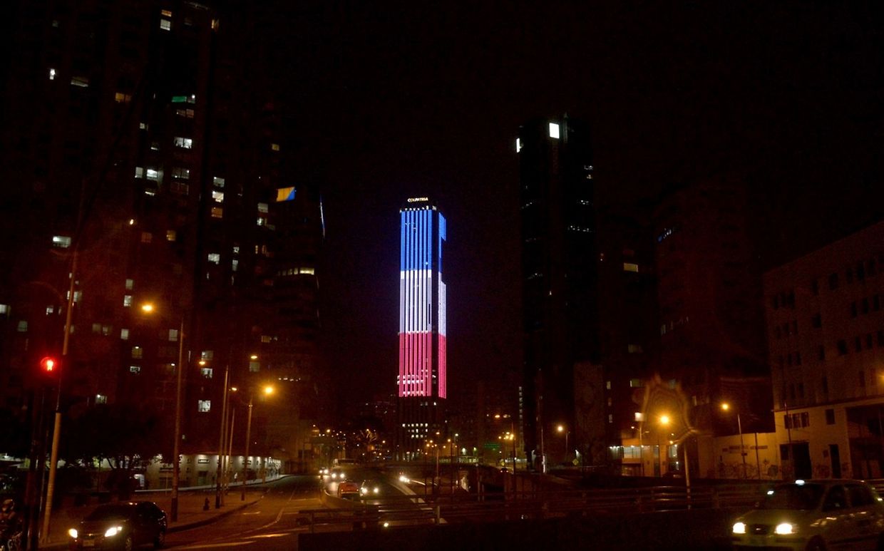Colpatria-Hochhaus in Bogota.
