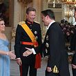 23.06.2014 luxembourg, Palais Grand-Ducal, Receiving line, Nationalfeiertag, f�te nationale luxembourgeoise, Grand-Duchesse Maria Th�resa, Grand-Duc Henri, Xavier Bettel et son �poux photo Anouk Antony