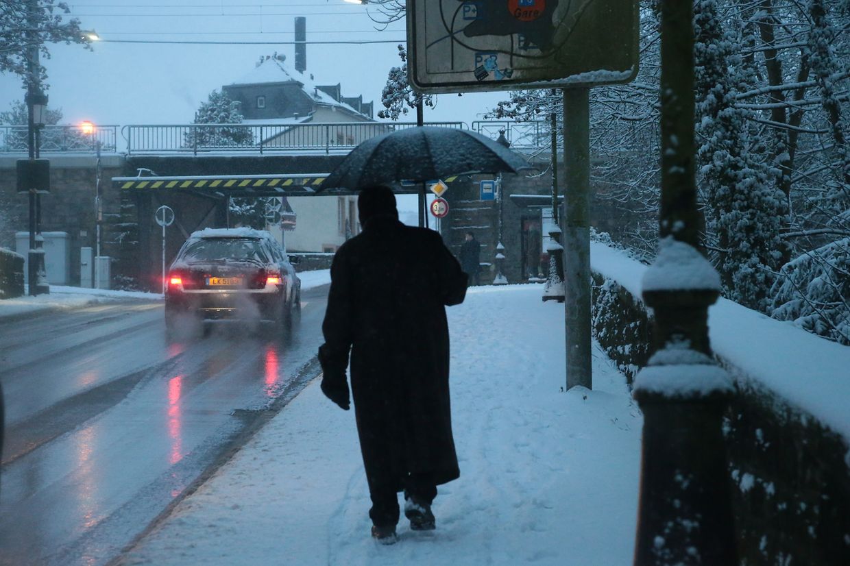 Lokales, Luxemburg, Winter, Schnee, Glätte, Glatteis, Kälte, Illustration, Schneefotos, musée,    photo Anouk Antony