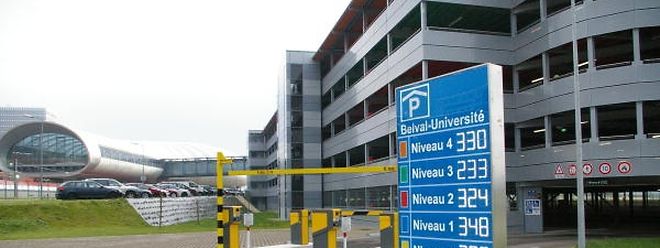 Seitdem das CFL-Parkhaus im Oktober eingeweiht wurde, steht es meistens leer.