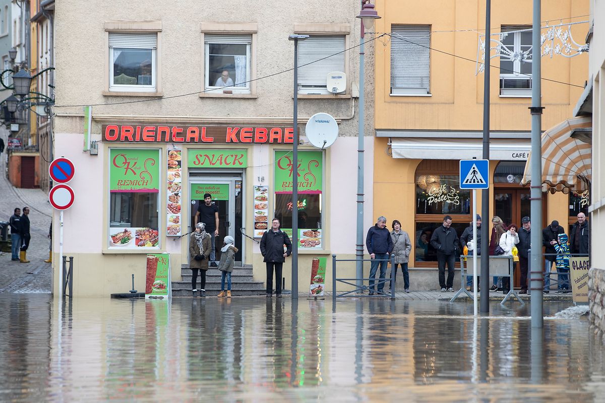 Remich am Sonntagnachmittag.
