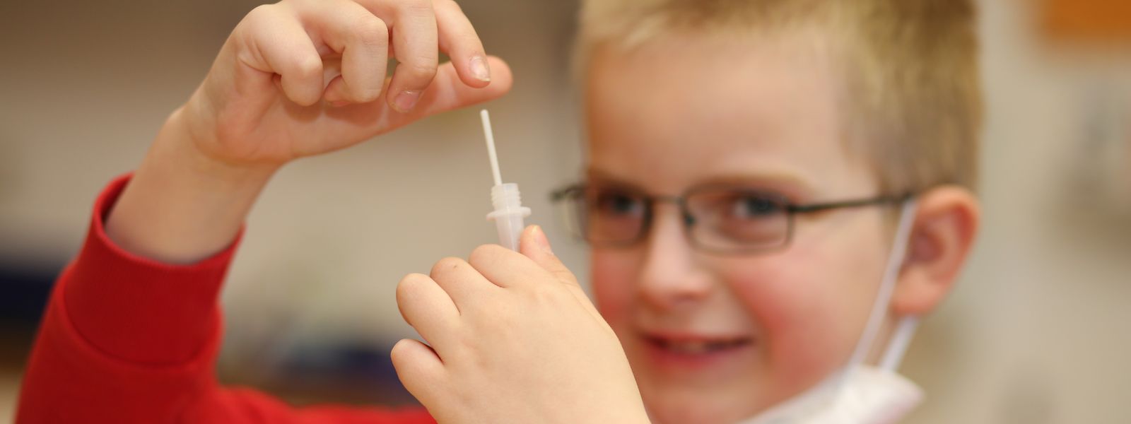 Lors du projet-pilote, mené entre le 22 mars et le 2 avril, 97% des écoliers s'étaient prêtés au jeu. 