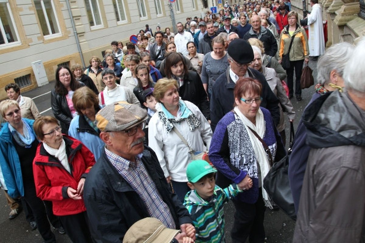 Messe für die Pfarrverbände Hesperingen, Bettemburg-Huncheringen, Roeserbann und Frisingen. 