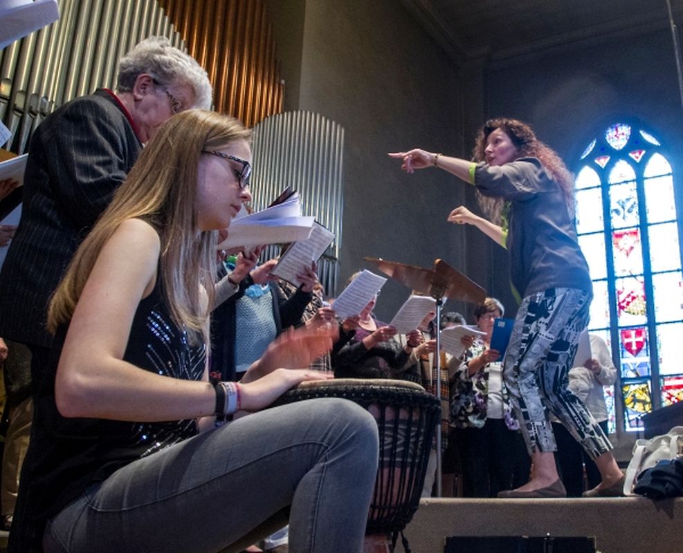 Messe des Dekanat Ospern mit den Pfarrverbänden Bieckerech-Useldeng, Grosbous, Ospern und Rammerech.