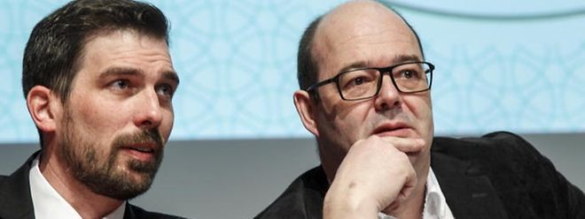 Generalsekretär Yves Cruchten und Parteichef Claude Haagen erkennen keine Krise innerhalb der Partei. 