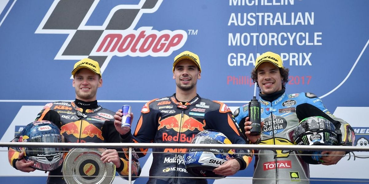 Miguel Oliveira afirmou sentir-se "muito feliz" num comunicado divulgado à imprensa