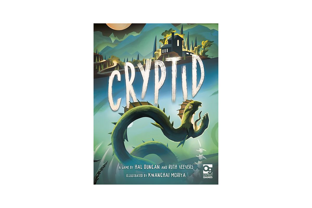 "Cryptid" ist interaktives Deduktionsspiel, in dem die Spielenden den Aufenthaltsort einer Kreatur auf dem Spielplan finden müssen. 