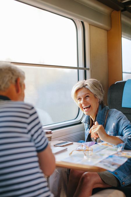 Interrail Im Zug Durch Europa