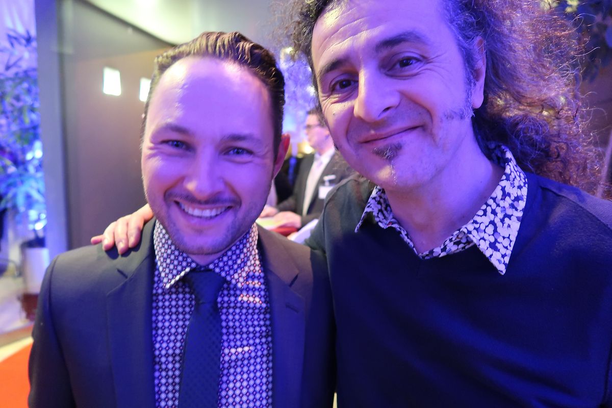 Oscar-Preisträger Alexandre Espigares (l.) und der Filmproduzent Donato Rotunno fanden sich ein.