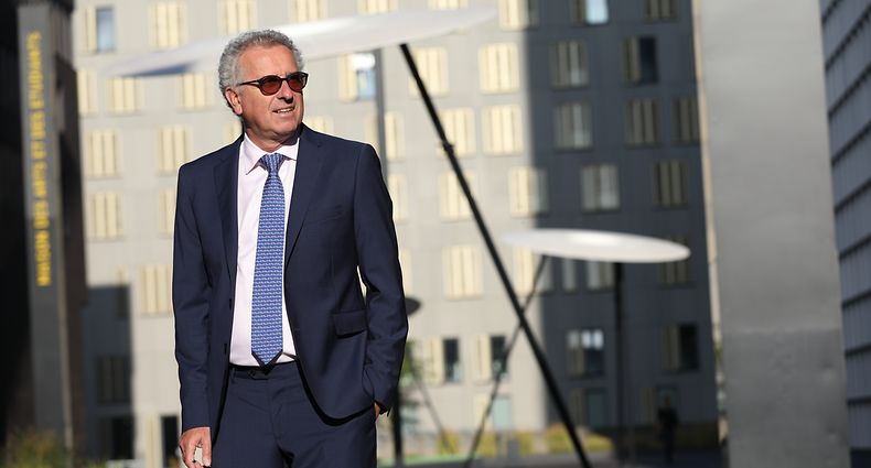 Politik, Sommerinterview Pierre Gramegna, Minister der Finanzen, Belval, Uni Luxemburg, Foto: Guy Wolff/Luxemburger Wort