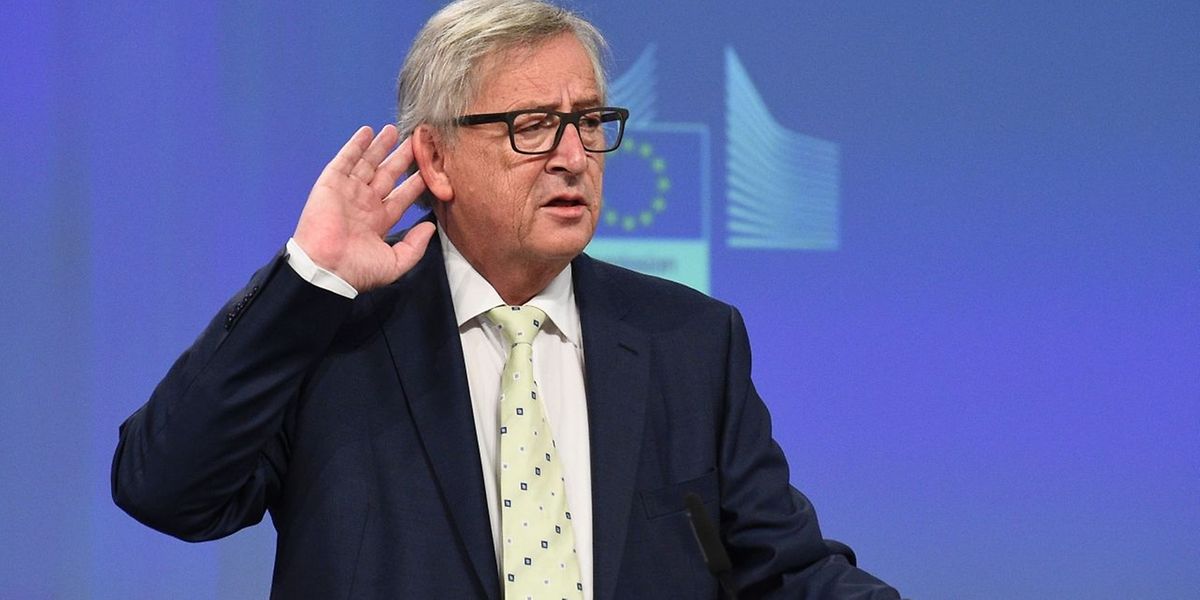 EU-Kommissionspräsident Juncker bei seiner Pressekonferenz am 24. Juni in Brüssel.