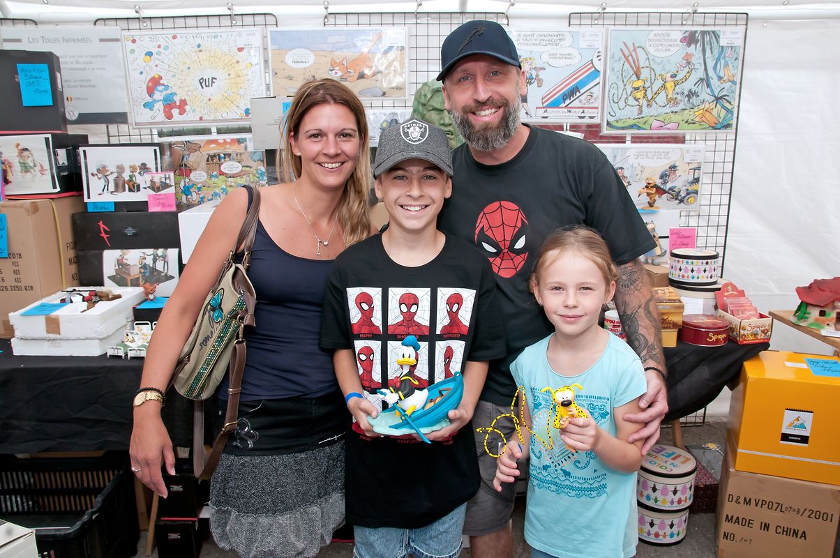 Groß und Klein kamen auch dieses Jahr wieder voll auf ihre Kosten, beim Durchstöbern der verschiedenen Stände auf der Comic-Messe in Contern. 