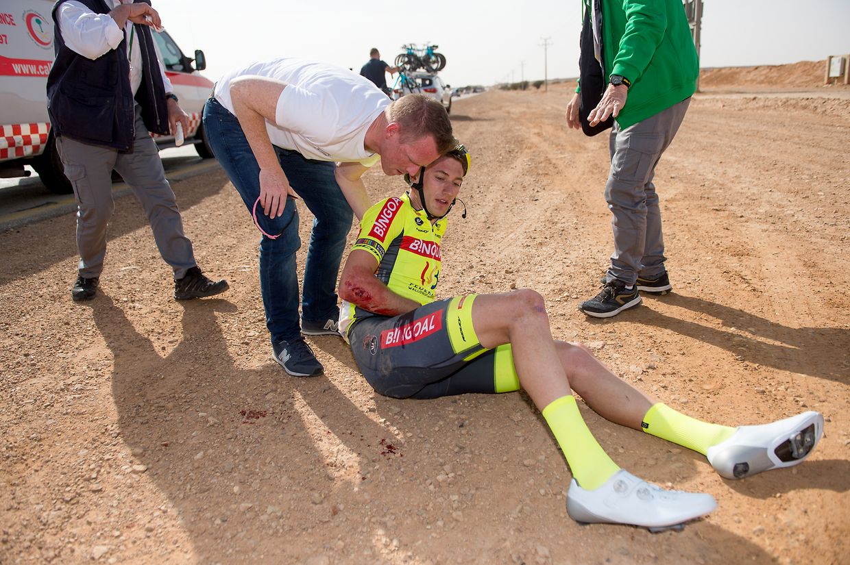 Victime d'une chute en Arabie, Tom Wirtgen a connu une entrée en matière difficile.
