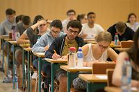 29.5.2018 Luxembourg, Limpertsberg, Lycée Athenée, Premières Examen 2018, examens 1ière  photo Anouk Antony