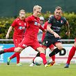 Aurélien Joachim (Differdingen - 9) - Mike Andreas (UNA - 7) / Fussball BGL Ligue Luxemburg, 4. Spieltag Saison 2021-2022 / 29.08.2021 / UNA Strassen - FC Differdingen 03 / Complexe Sportif Jean Wirtz / Photo: Yann Hellers