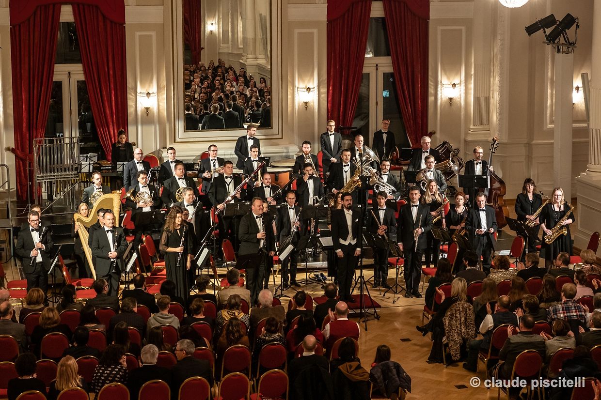 Luxembourg Wind Orchestra  „Concert de Nouvel An 2019“  - Luxembourg - Ville - Cercle Cité - 12/01/2019 - photo: claude piscitelli