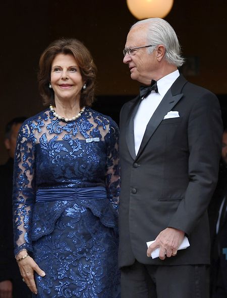 König Carl Gustaf von Schweden und seine Frau Silvia halten zusammen - trotz zahlreicher Skandale.