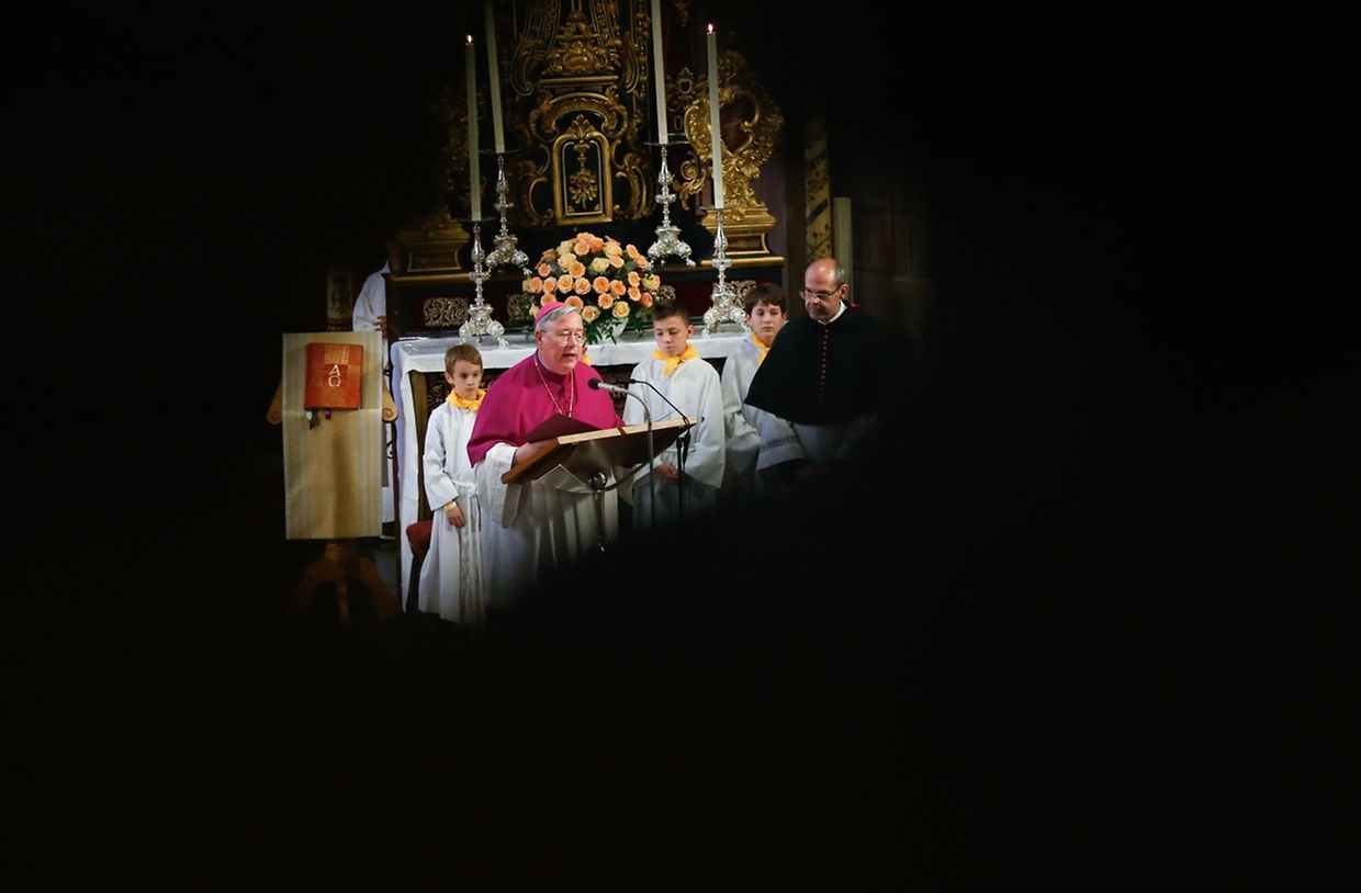 Oktave - Messe für die neuen Pfarreien: Wooltz Saints-Pierre-et-Paul & Öewersauer Saint-Pirmin, Luxembourg, le 18 Mai 2017. Photo: Chris Karaba