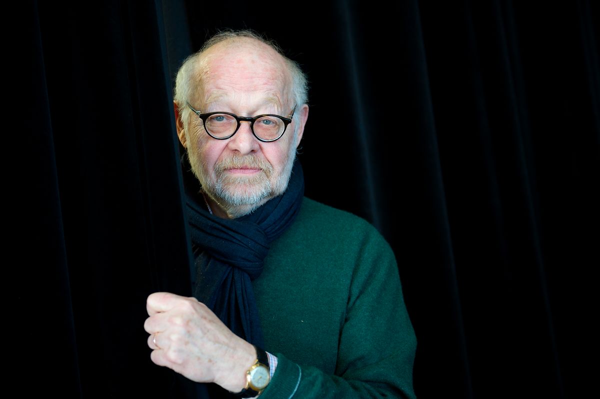2013: Jürgen Flimm, damals Intendant an der Staatsoper im Schiller Theater, steht am 04.03.2013 in Berlin am Rande einer Pressekonferenz.