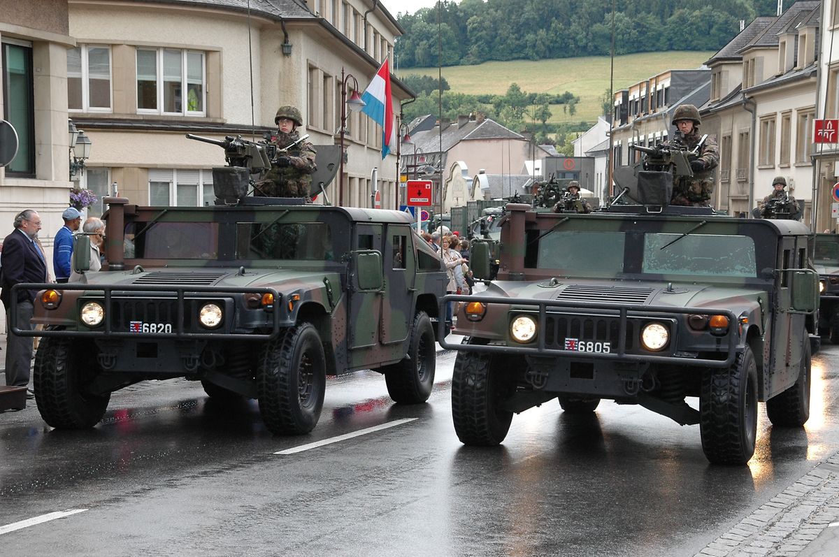 In Sachen Material ist die Luxemburger Armee gut aufgestellt.