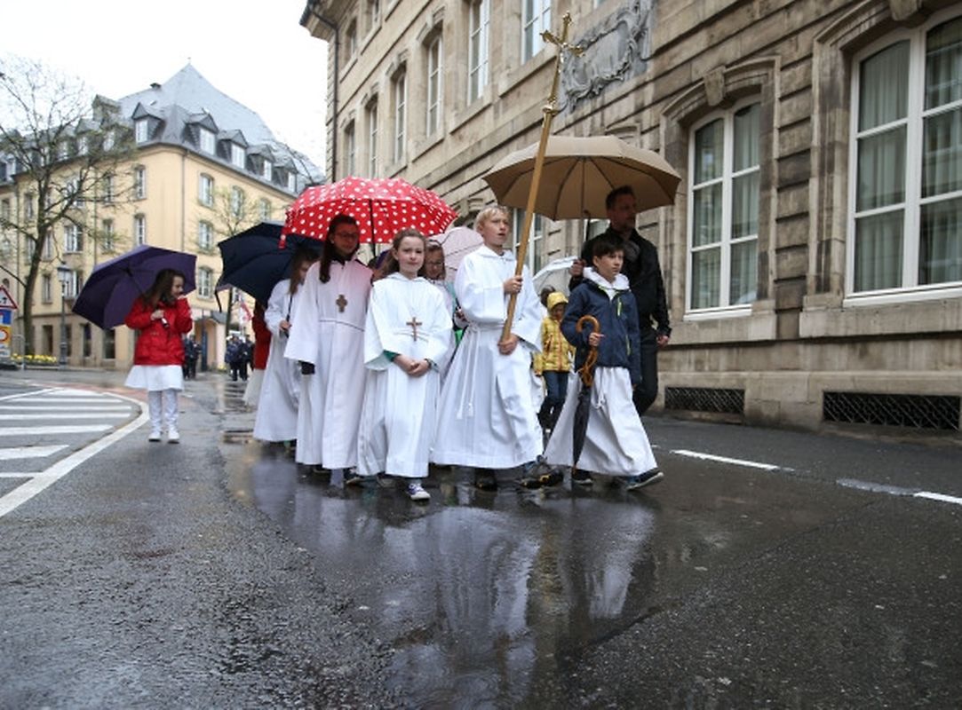 Messe für das Dekanat Remich mit den Pfarrverbänden "Duelem", "Mondorf", "Réimech", "Weiler-la-Tour".