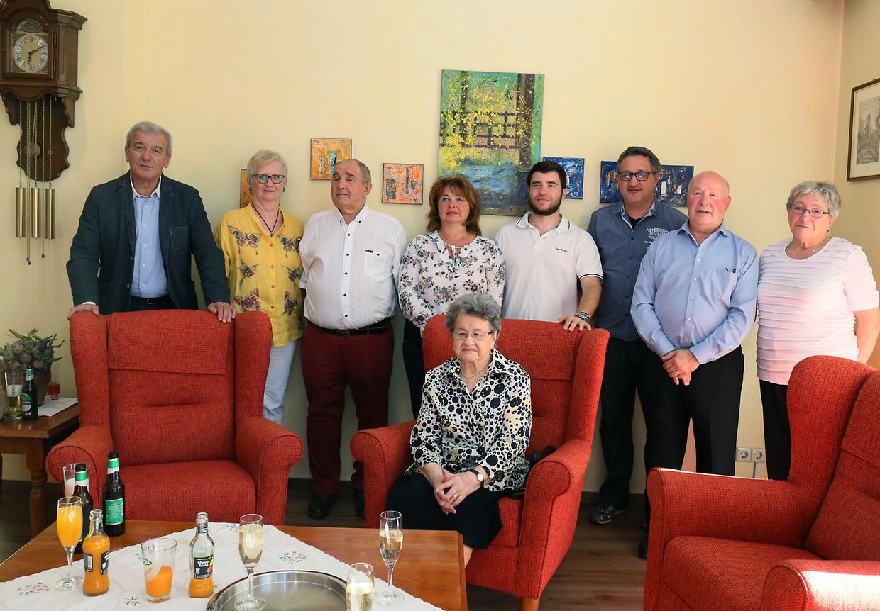 90 Gebuetsdag vun der Mme Simon den 26.09.2018 Esch/Alzette