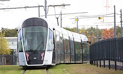Newsdesk, Illustration Tram, Luxtram, Foto: Chris Karaba/Luxemburger Wort