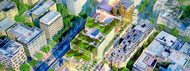 Der erste Teil des neuen Mega-Komplexes soll im Juni 2018 eröffnen.