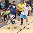 O RAF Team foi alcançar uma precios avitória (4-3) no terreno de US Esch Futsal
