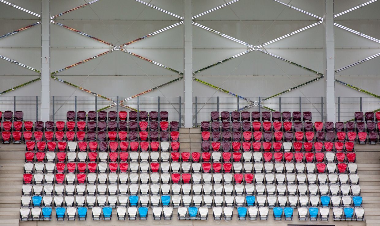 Visite de chantier du Stade de Luxembourg.