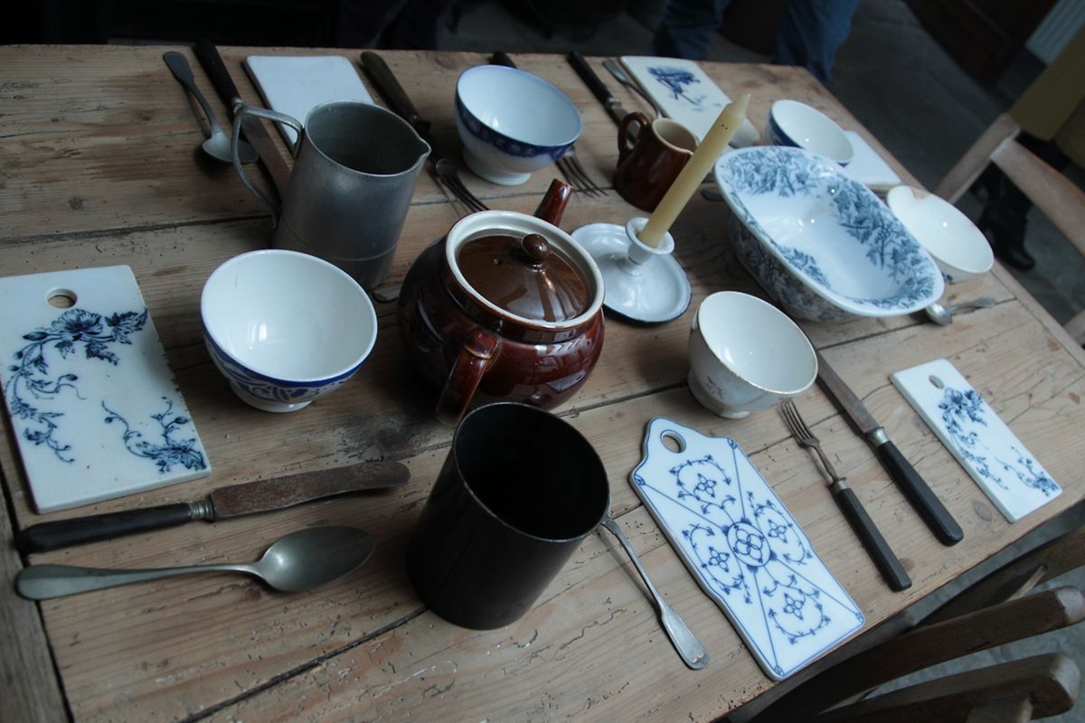 Großherzog Henri besucht das Kutschenmuseum in Peppingen.