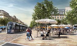 In zwei Jahren soll es auf der Place de Paris so aussehen.