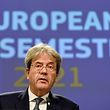  Paolo Gentiloni, comissário europeu para a Economia. 