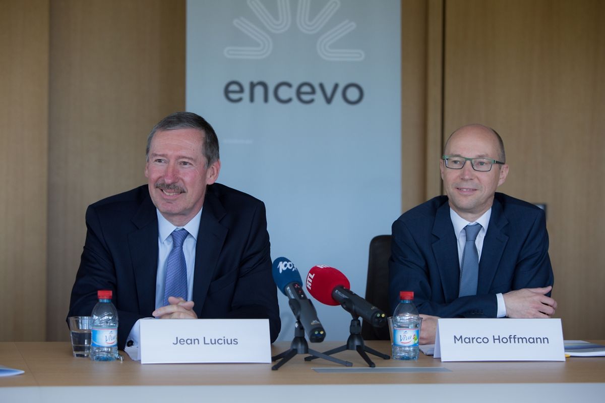 Generaldirektor Jean Lucius und Verwaltungsratspräsident Marco Hoffmann betonten, dass Encevo das vergangene Jahr mit einem sehr guten Ergebnis abschloss.
