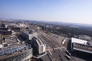 Le Kirchberg se devrait bientôt se voir doté d'un nouveau bâtiment emblématique