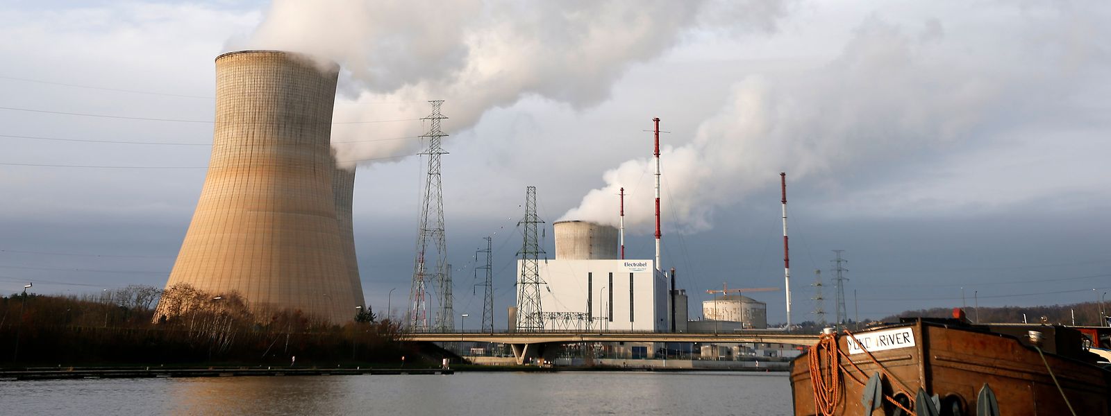 Das Kernkraftwerk Tihange.