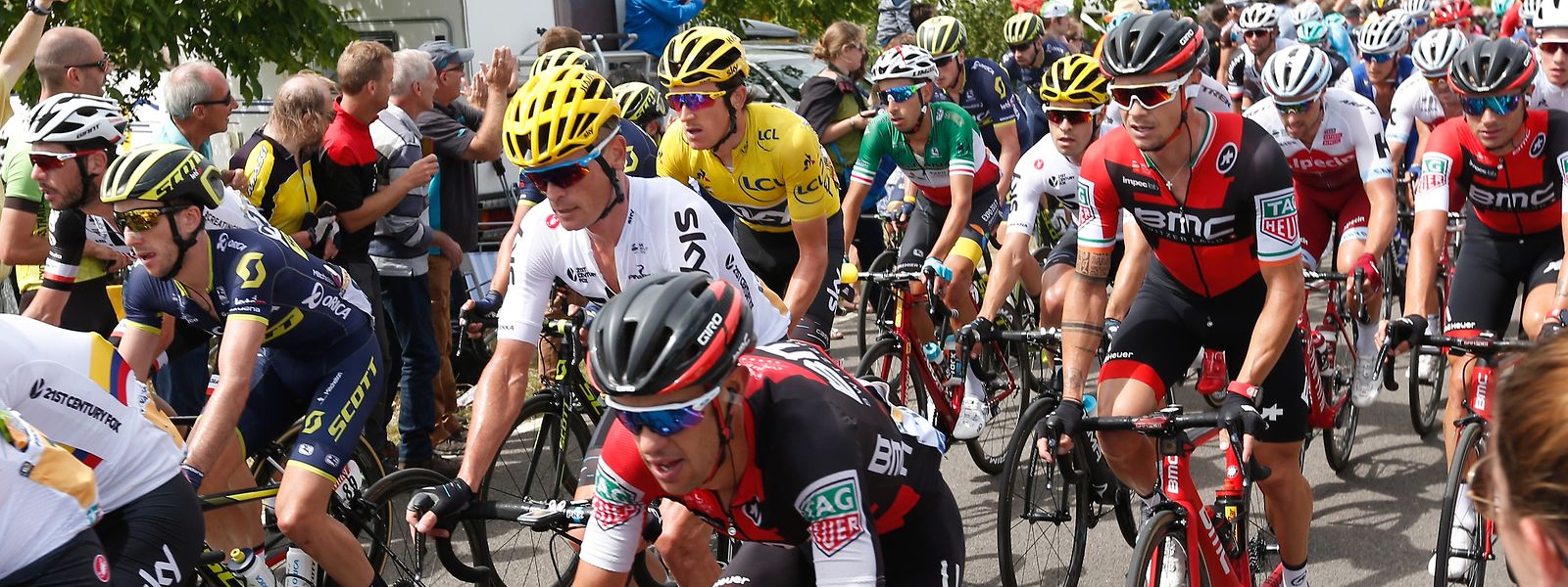La dernière fois que le Tour de France avait fait une escale à Esch-sur-Alzette, c'était en 2017.