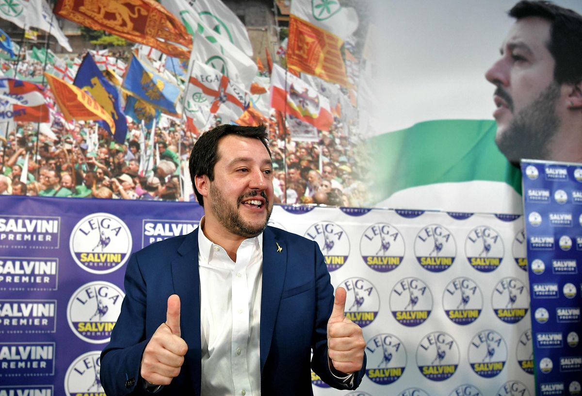Matteo Salvini durfte sich über das Resultat freuen.