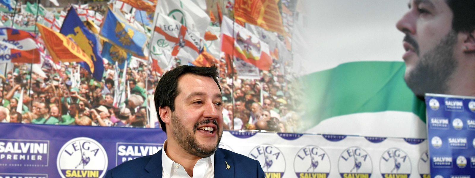 Matteo Salvini durfte sich über das Resultat am 4. März freuen.