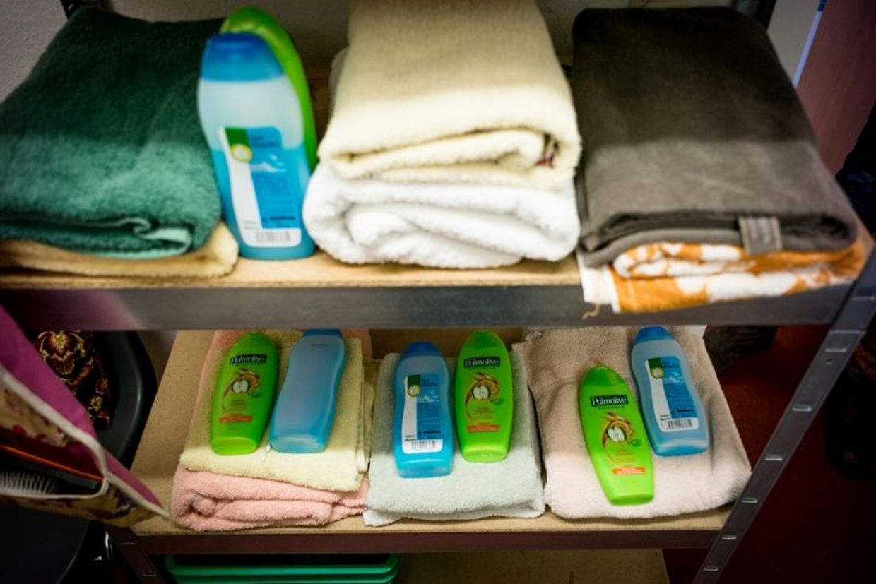 Des douches sont aussi ouvertes