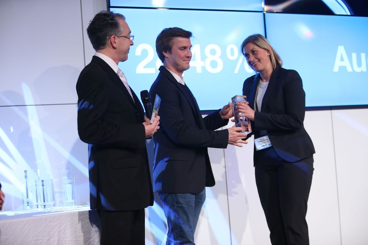 Petz Sandt, Jerry Wagner et Miriam Eisenmenger.