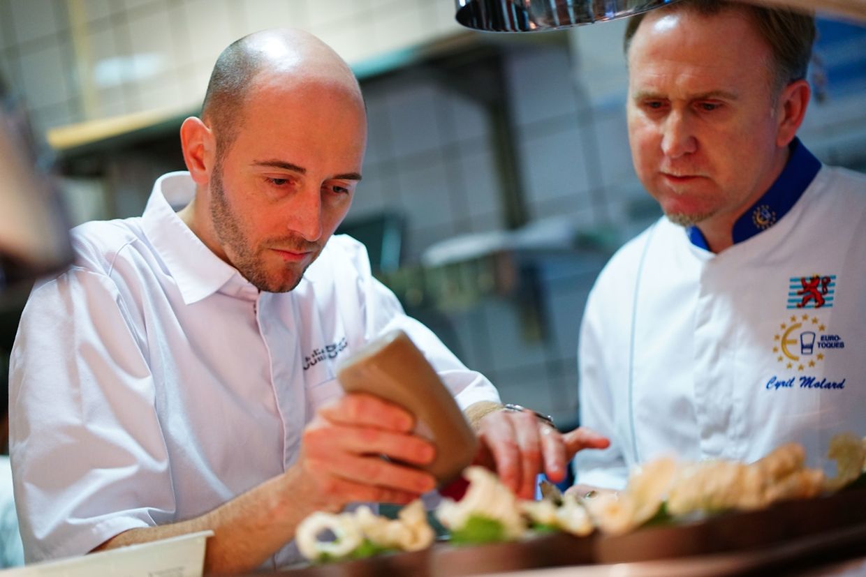 Julien Elles (à gauche) et Cyril Molard.