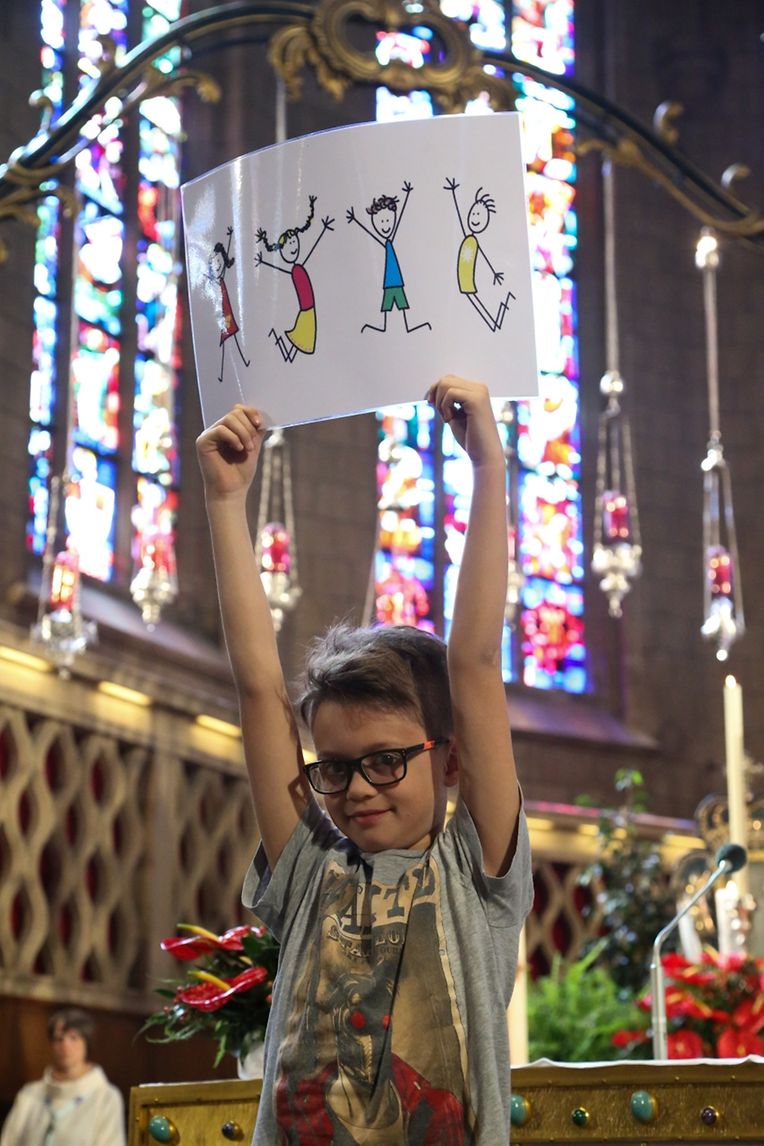 Messe für die neue Pfarrei "Saints-Pierre-et-Paul“(Ettelbrück).