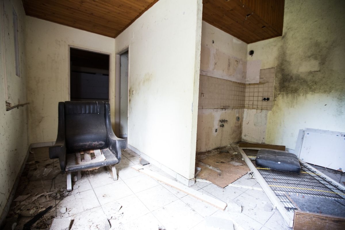 Eindrücke der verwahrlosten Cité Syrdall