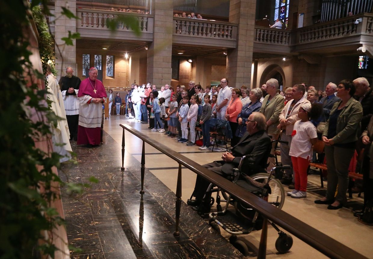 Messe für die neue Pfarrei "Saints-Pierre-et-Paul“(Ettelbrück).