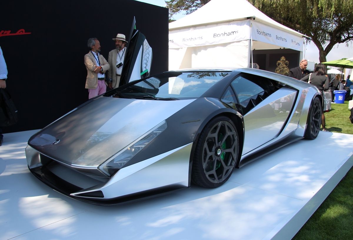 Der ehemalige Ferrari-Designer Ken Okuyama präsentierte einen vom Lamborghini Diablo inspirierten Supersportwagen. Den "Kode 0" mit 515 kW/700 PS wird es aber nur einmal geben.