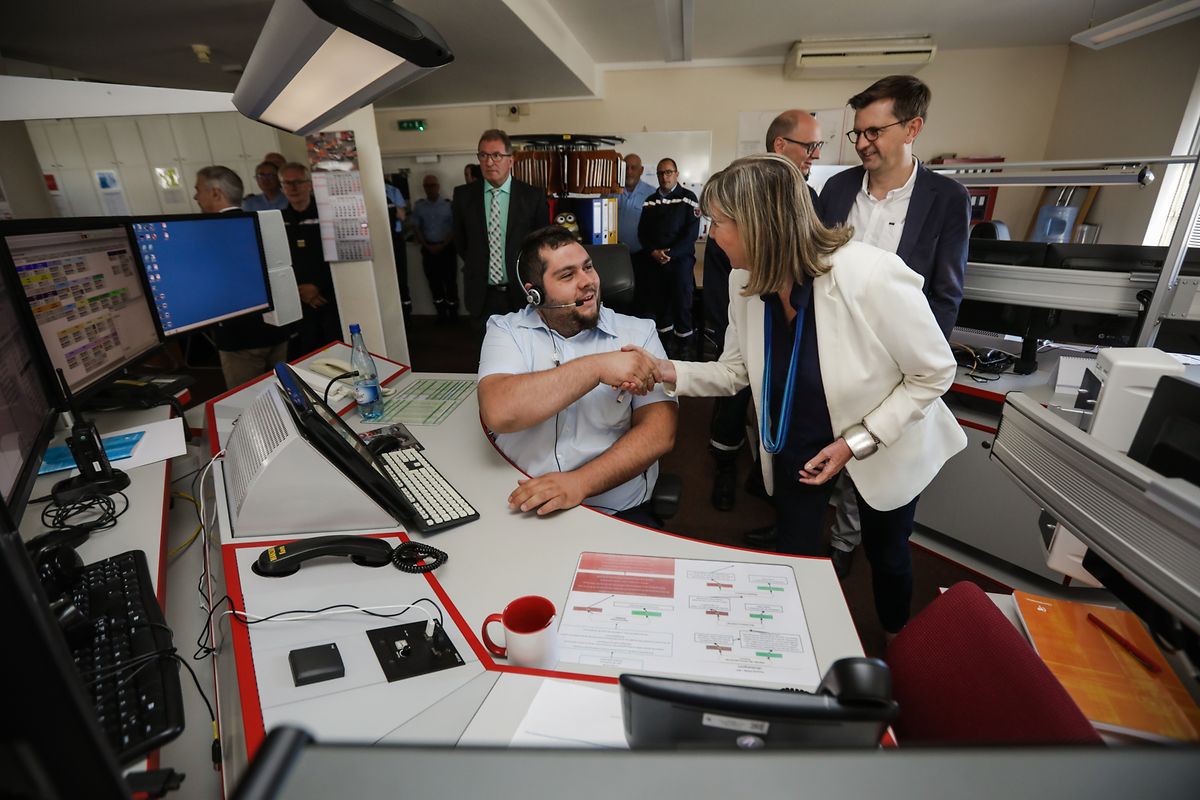 Die Zusammenarbeit von freiwilliger Feuerwehr und Protection civile hat begonnen. Eindrücke vom ersten Arbeitstag.