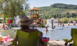 Lokales, Sommer, Hitze, Hitzewelle, Canicule, Sonne, Abkühlung, Remerschen, Baggerweier, Foto: Lex Kleren/Luxemburger Wort