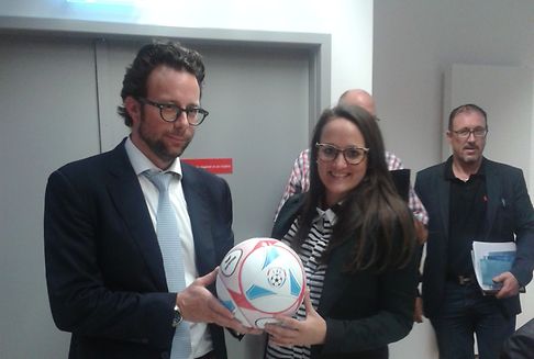 Saison 2016-2017 en BGL Ligue: Le ballon de la LFL dévoilé