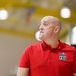 Chris Wulff (Trainer - Head Coach Musel Pikes) pfeift / Basketball, Luxemburg,Total League Maenner, Saison 2019-2020, Qualifikation / 26.10.2019 /Musel Pikes - Sparta Bartringen / Centre sportif Jeannot Bonifas, Stadtbredimus /Foto: Ben Majerus